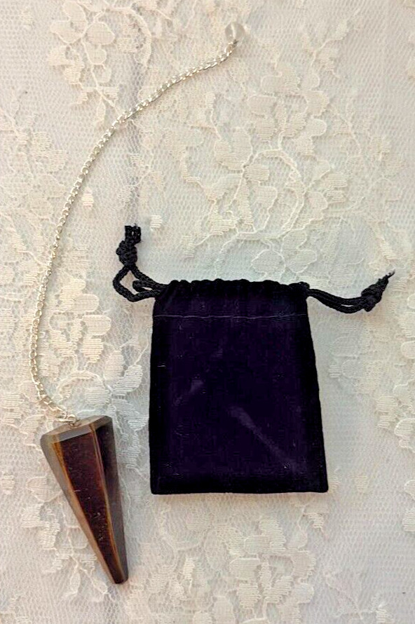 Tigers Eye Dousing Pendulum