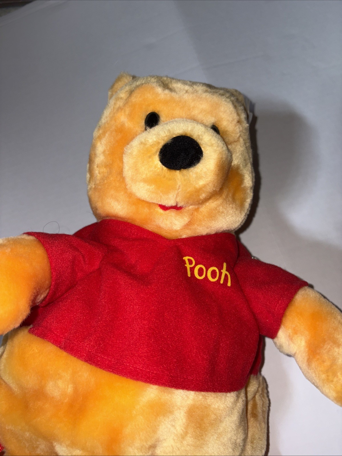Vintage Disney Pooh Wearable Plush Backpack Winnie The Pooh Pyramid 14" New NWt