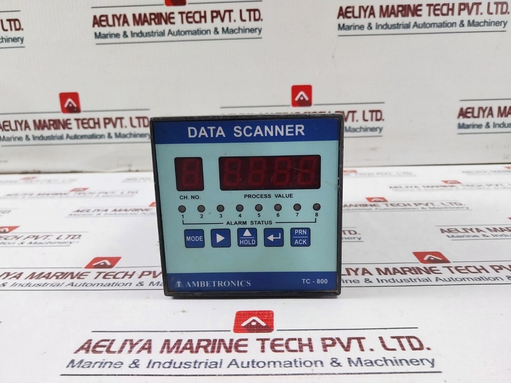 Ambetronics Tc-800 Temperature and Humidity Data Scanner/Logger 230vac