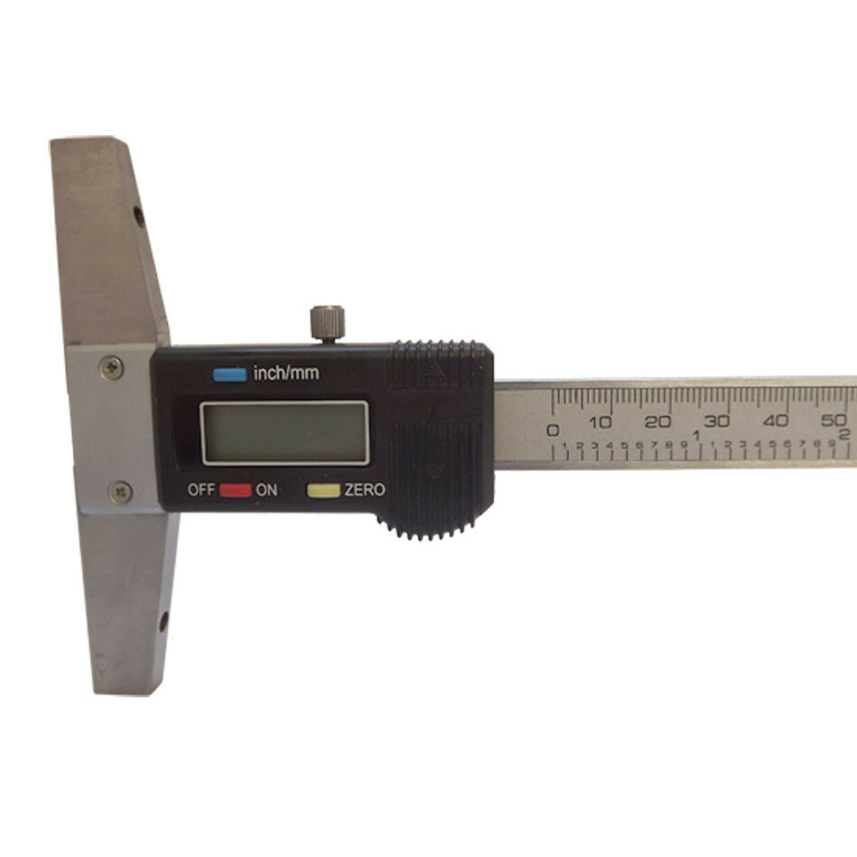 Electronic Depth Gage Caliper 0-8"/200mm Range 0.0005 Graduation Digital Caliper