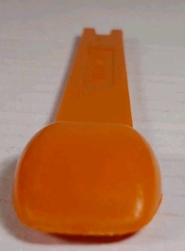 Vintage Tupperware Orange Nesting Measuring Spoon Replacement 1 Tsp