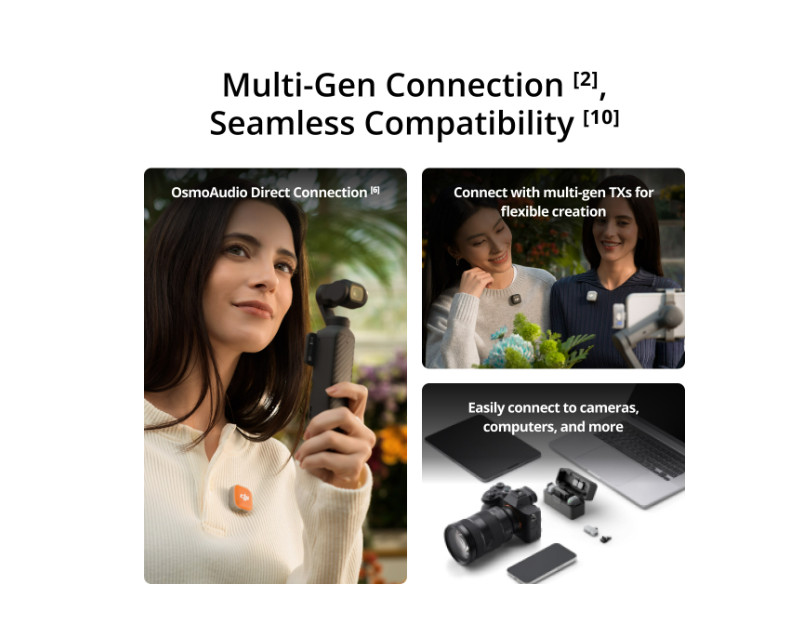 DJI Mic Mini 2 Microphone (1 TX + 1 RX)