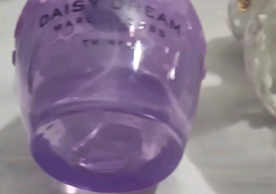 Empty Marc Jacobs Parfume EMPTY Perfume Bottle White Purple Empty Deco Bottles 2