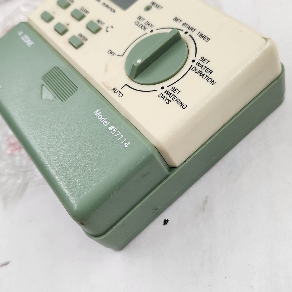 Orbit WaterMaster 57114 Indoor 4 Station Automatic Sprinkler Timer