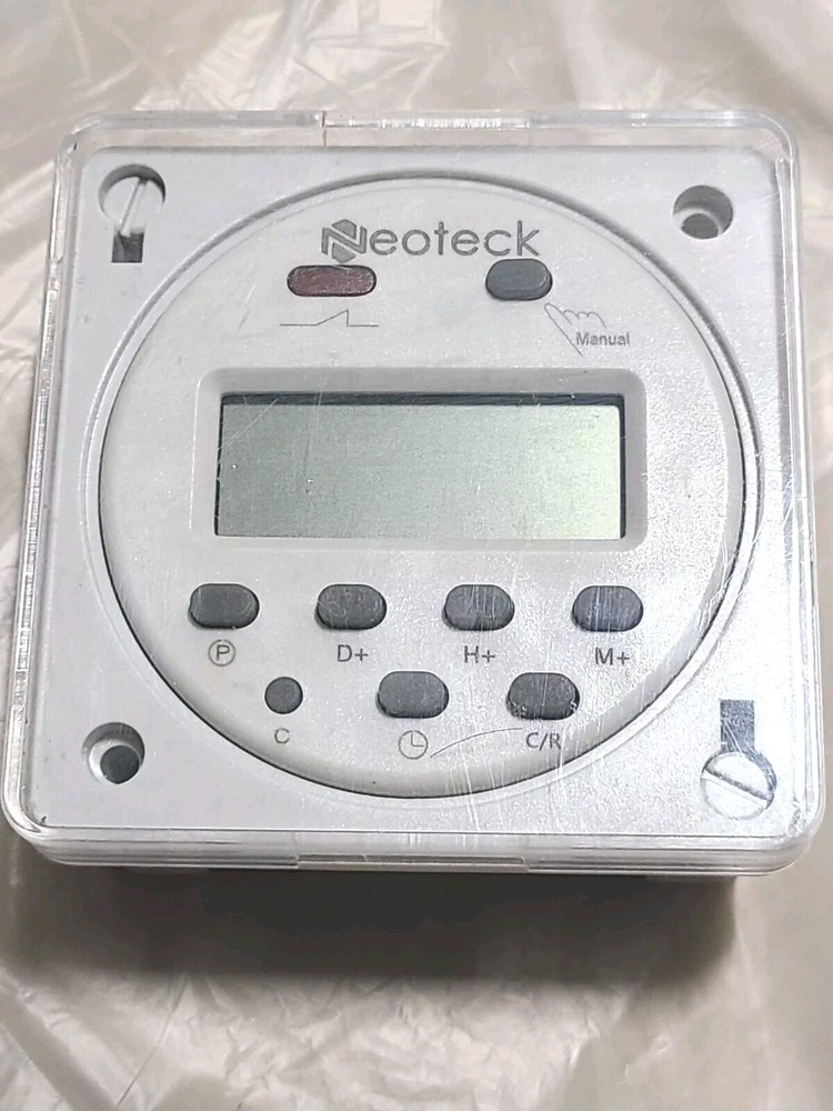 Neoteck 16A LCD Digital Electronic Programmable Timer Module 12 Volt