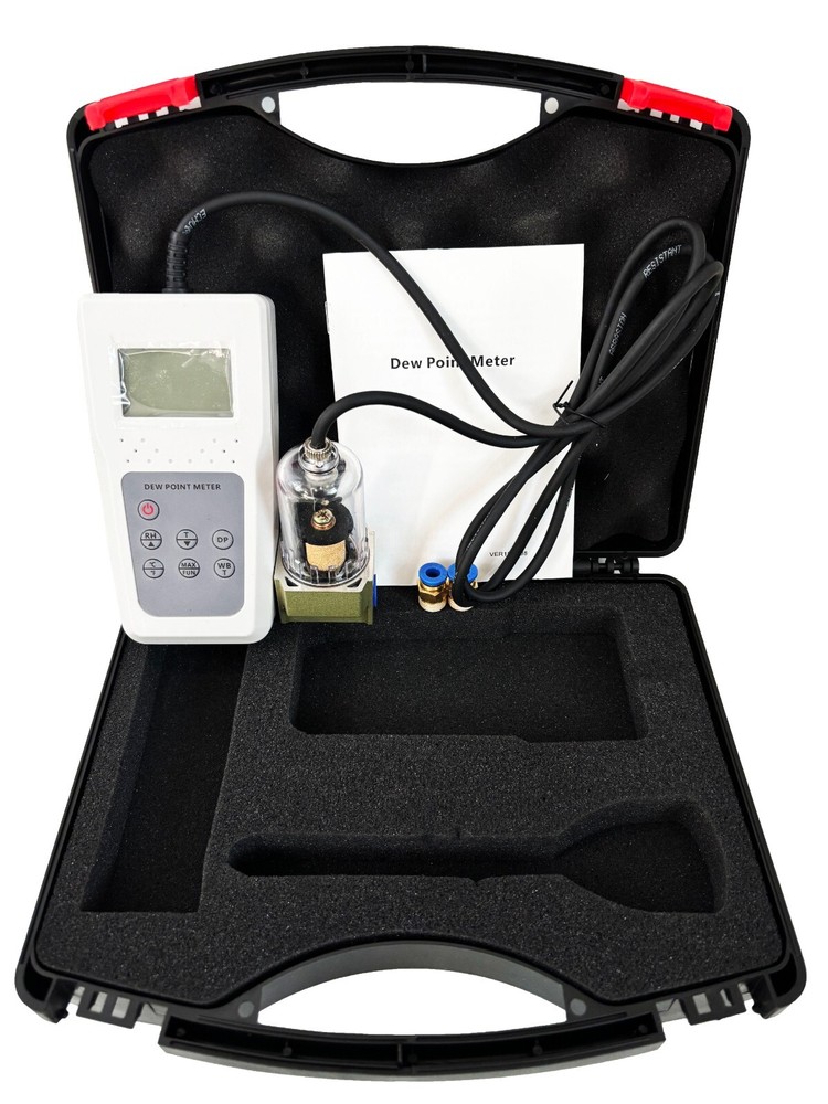 Dew Point Meter Dew Point Analyzer with Dew Point Temperature Resolution 0.1°C