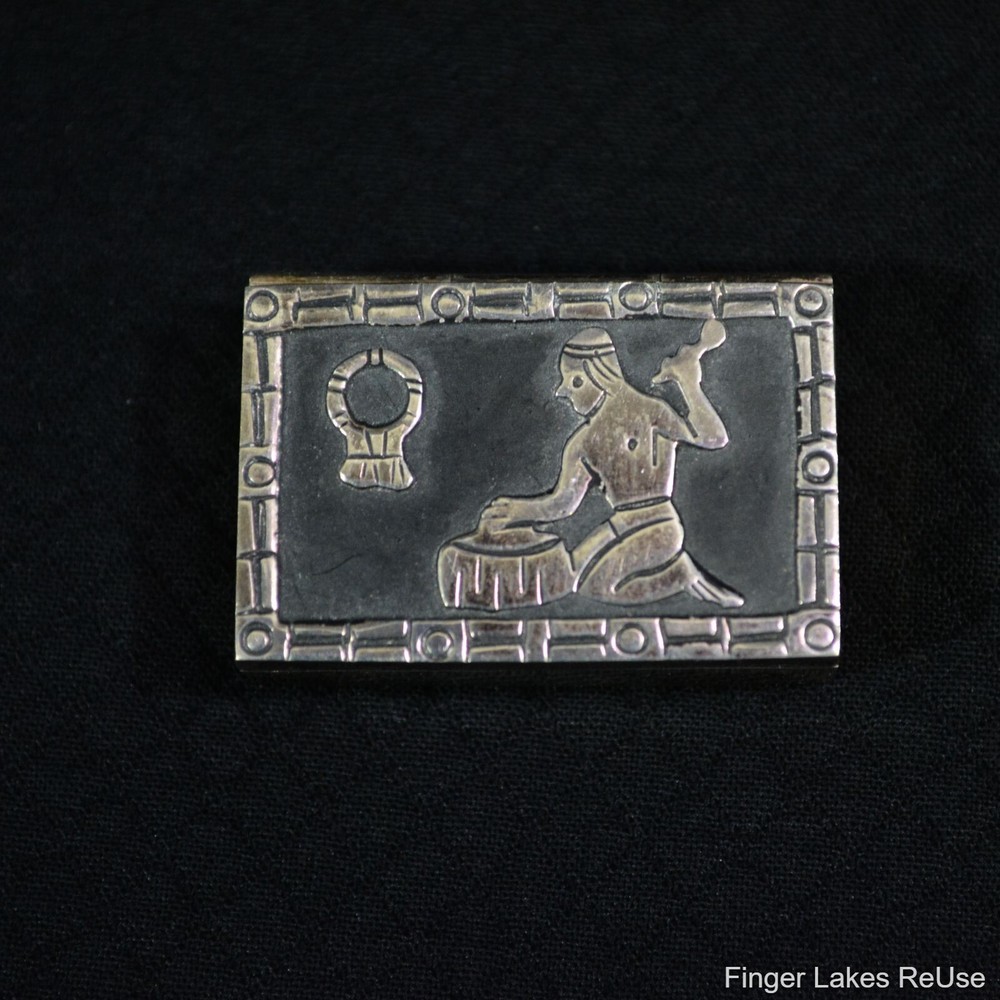 Mexico Sterling Silver Pill Box