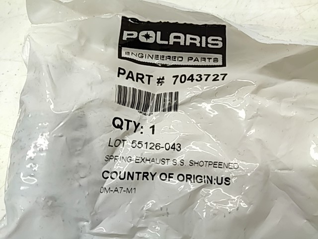 Exhaust Spring - 2000 Polaris NOS
