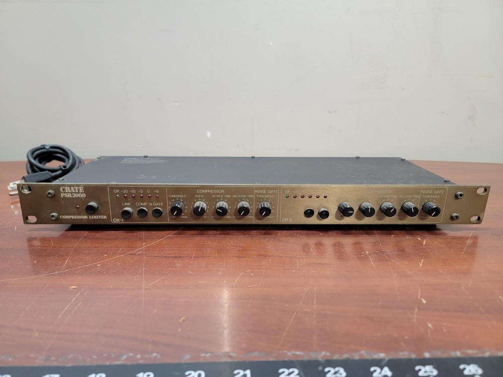 Crate PSR3000 Compressor Limiter c-x