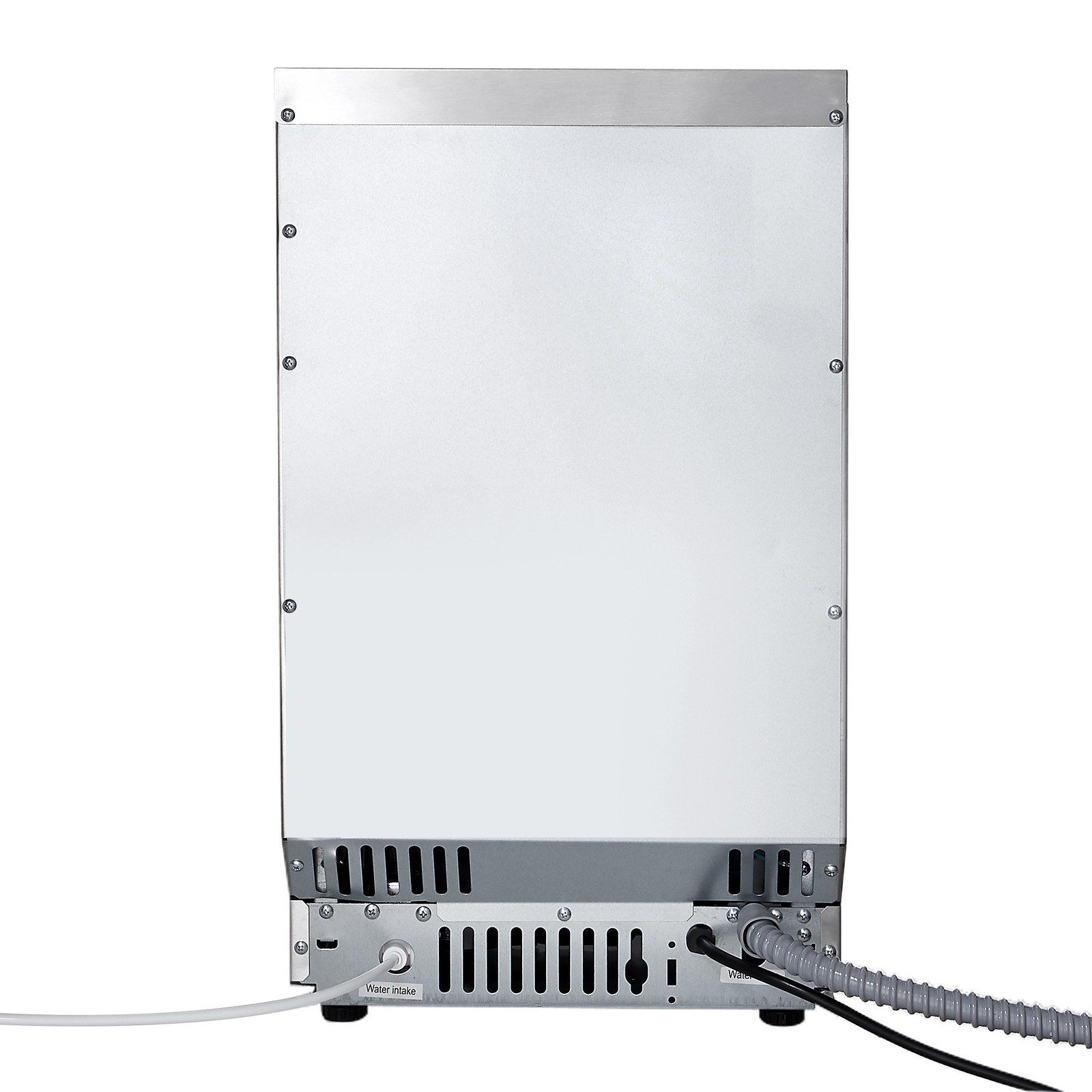 VEVOR Commercial Ice Maker 80lbs/24h Ice Machine 12Lbs Storage Bar Restaurant