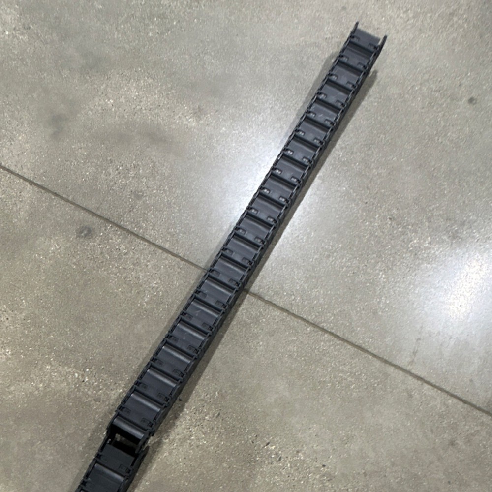 Black Plastic Cable Track 3" x 2" x 155"