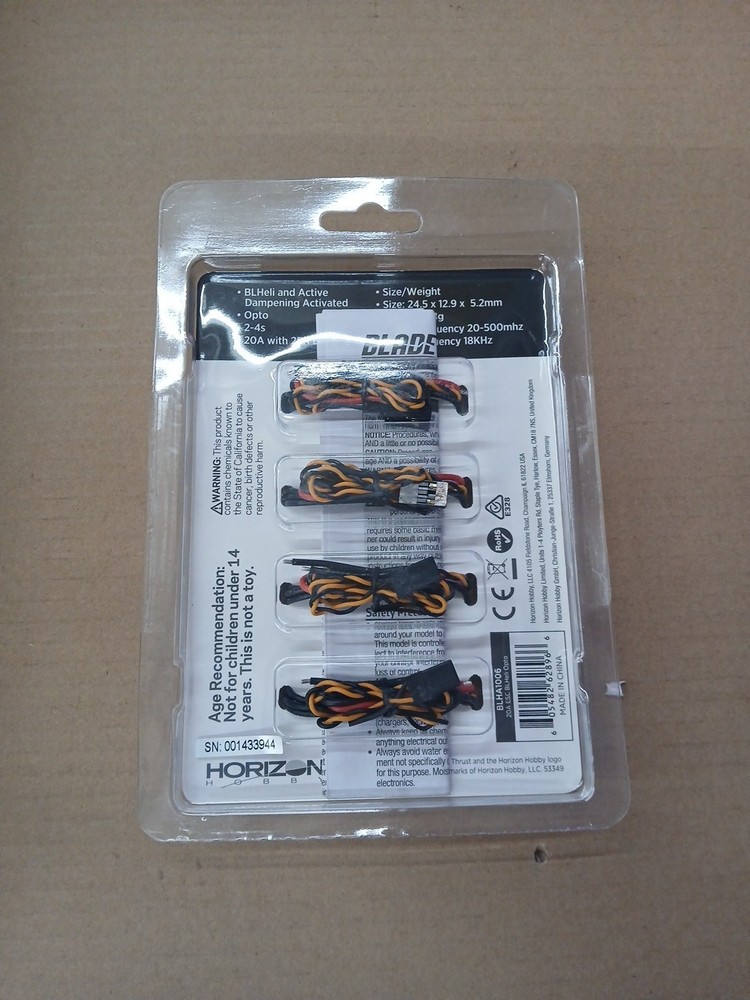 Thrust 20amp Blheli Opto Esc 4 Pack