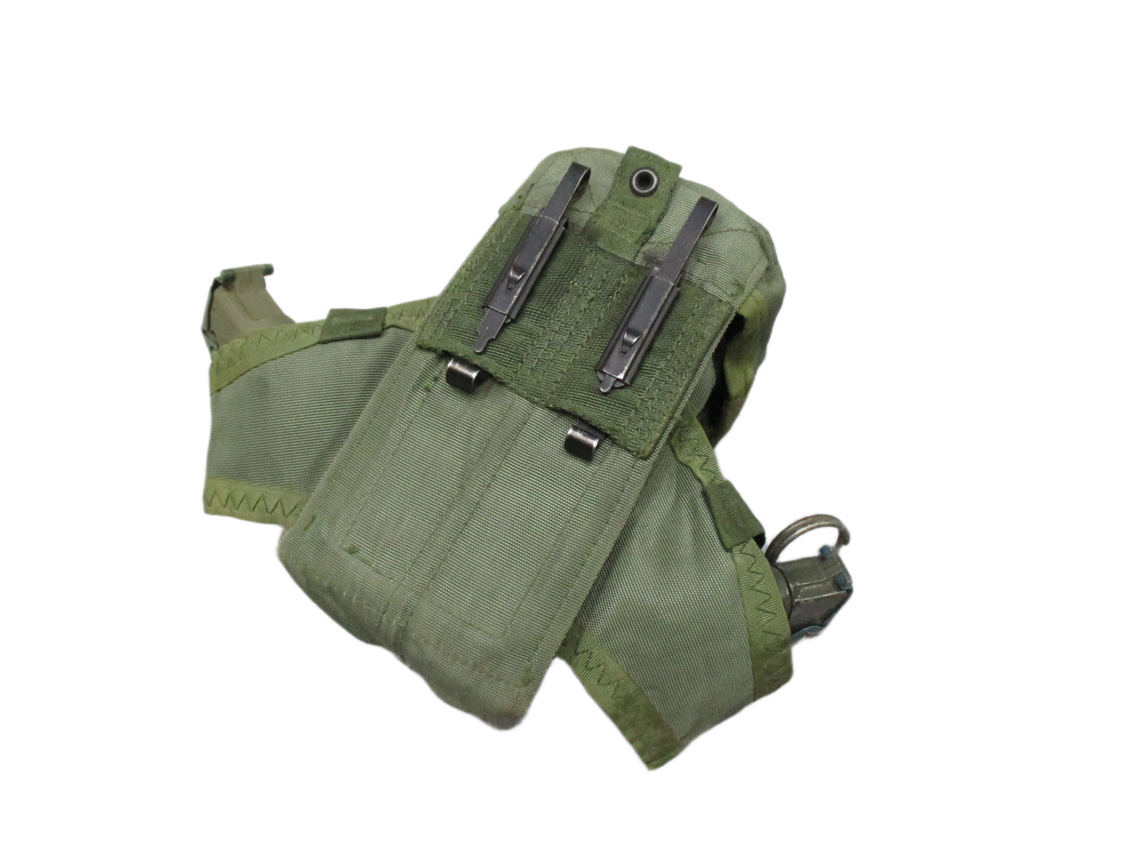 USGI ALICE LC-1 30 Round Magazine Pouch Set 2 OD Green 8465-00-001-6482 5.56/223