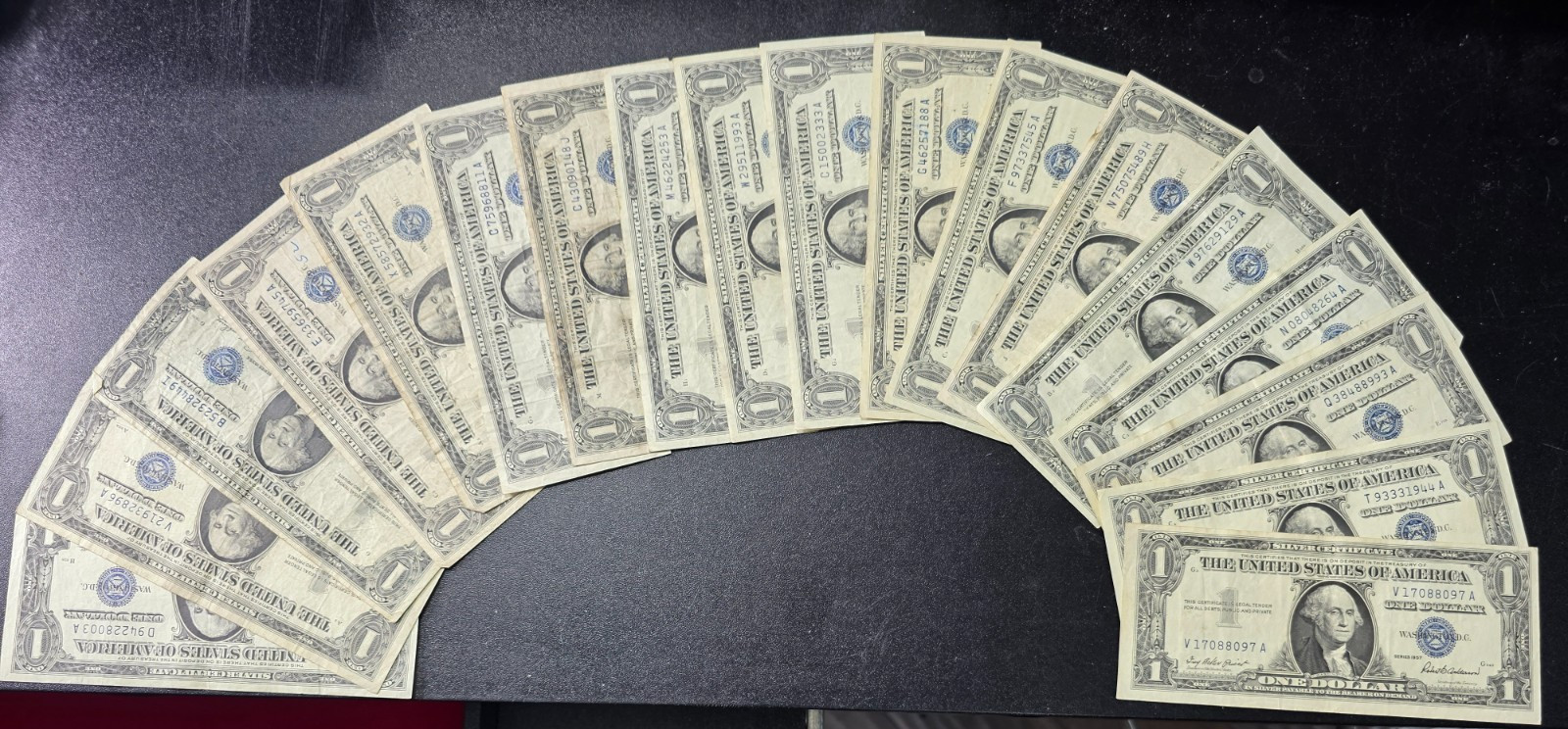 ☆1 Note from Lot☆ 1957 $1 Silver Certificate-Crisp XF/AU (Better Paper Quality)