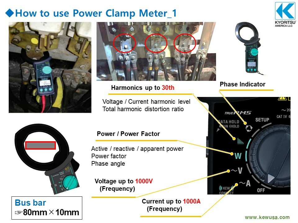KYORITSU 2060BT (Clamp Power Meter)
