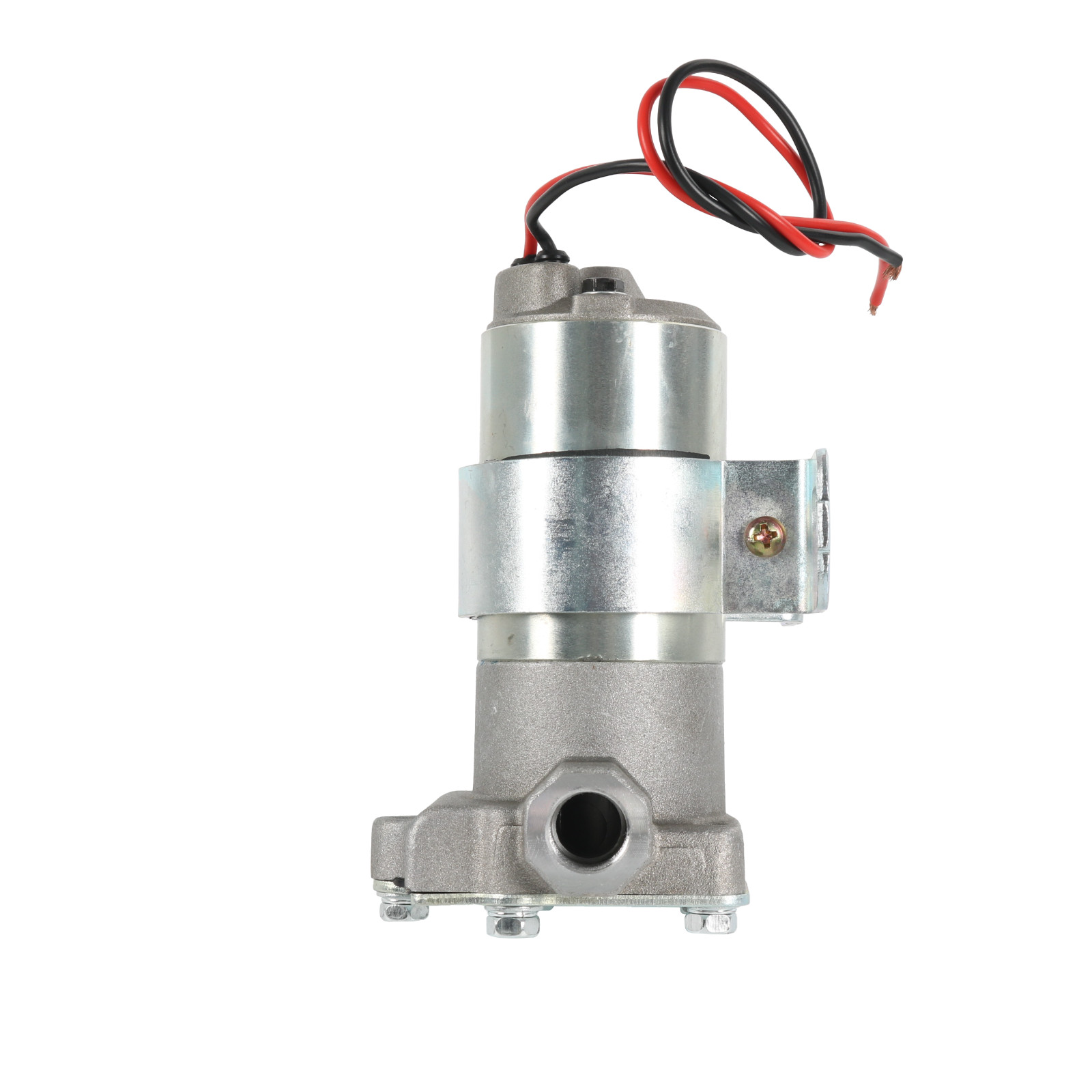 Electric Fuel Pump 97 GPH 7 PSI Universal Red For Holley Demon Carburetor Chrome