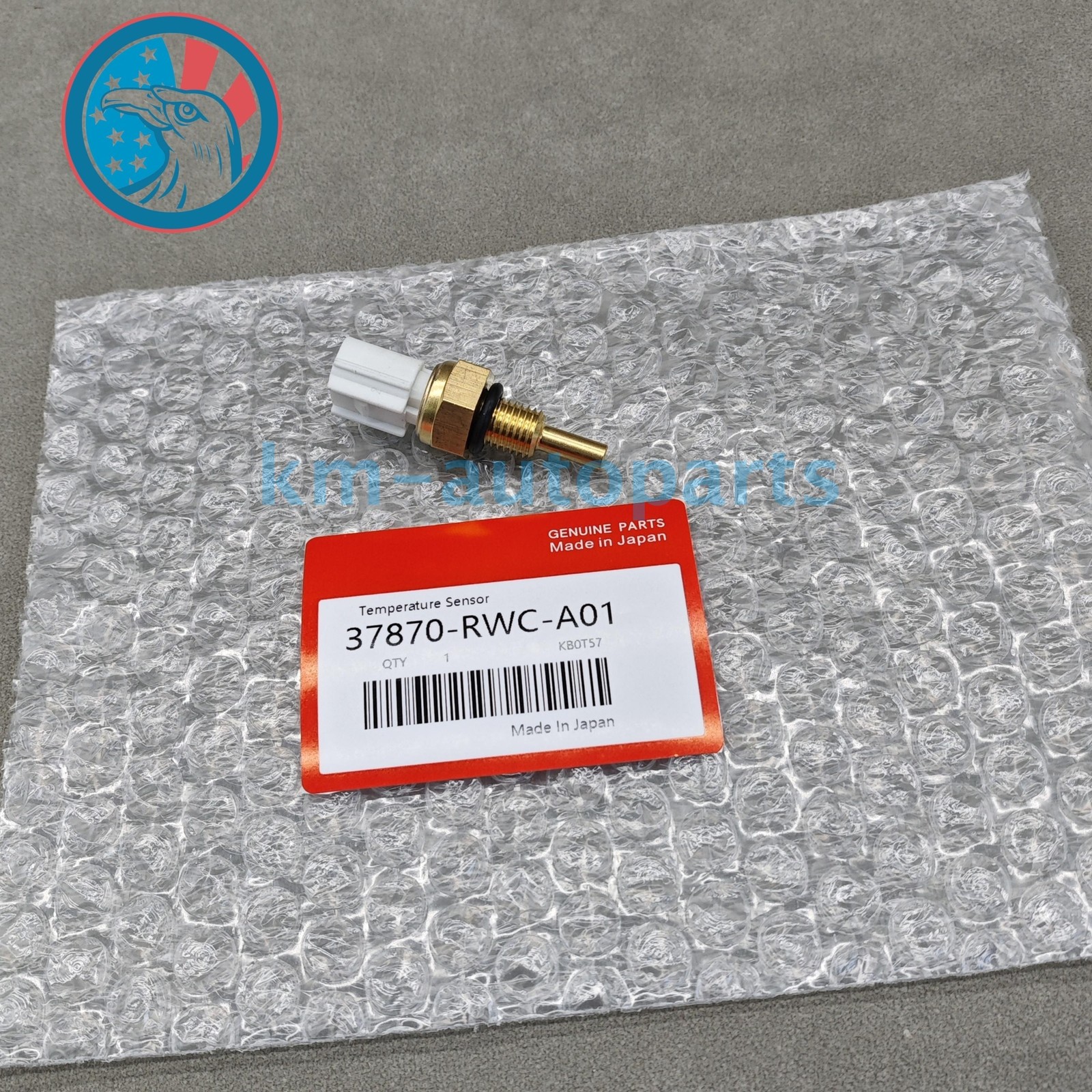 OEM Radiator Coolant Temperature Sensor For 12-21 Honda Civic 1.5L 1.8L 2.0 USA