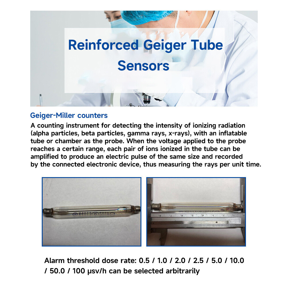 New Nuclear Radiation Detector Electromagnetic Ionizing Radiation Tester