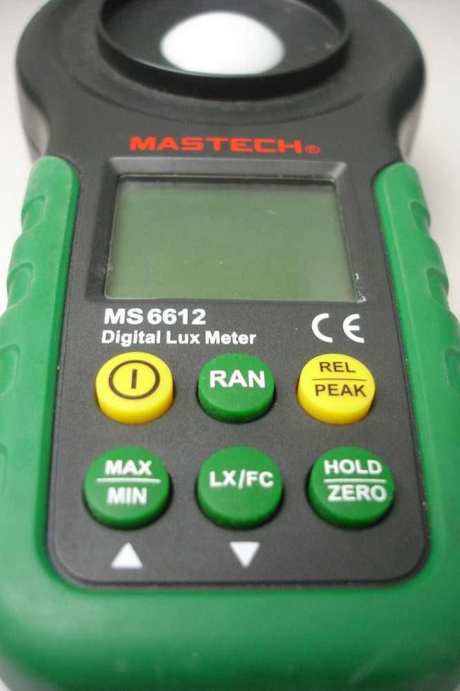 Mastech Digital Lux Meter - Model MS 6612