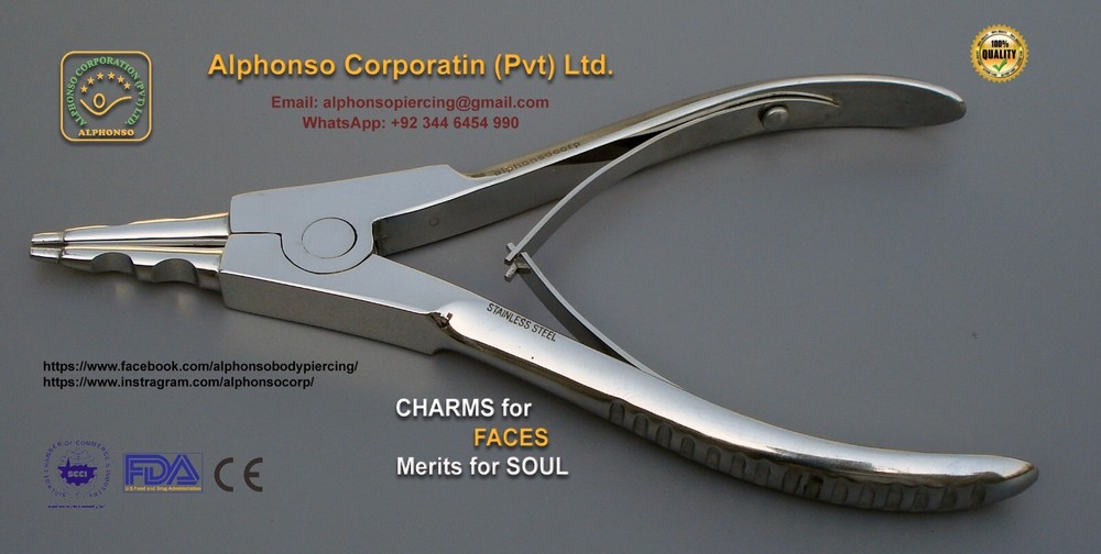 Piercing Kit Tattoo | Ring opening | Closing | Septum Forceps