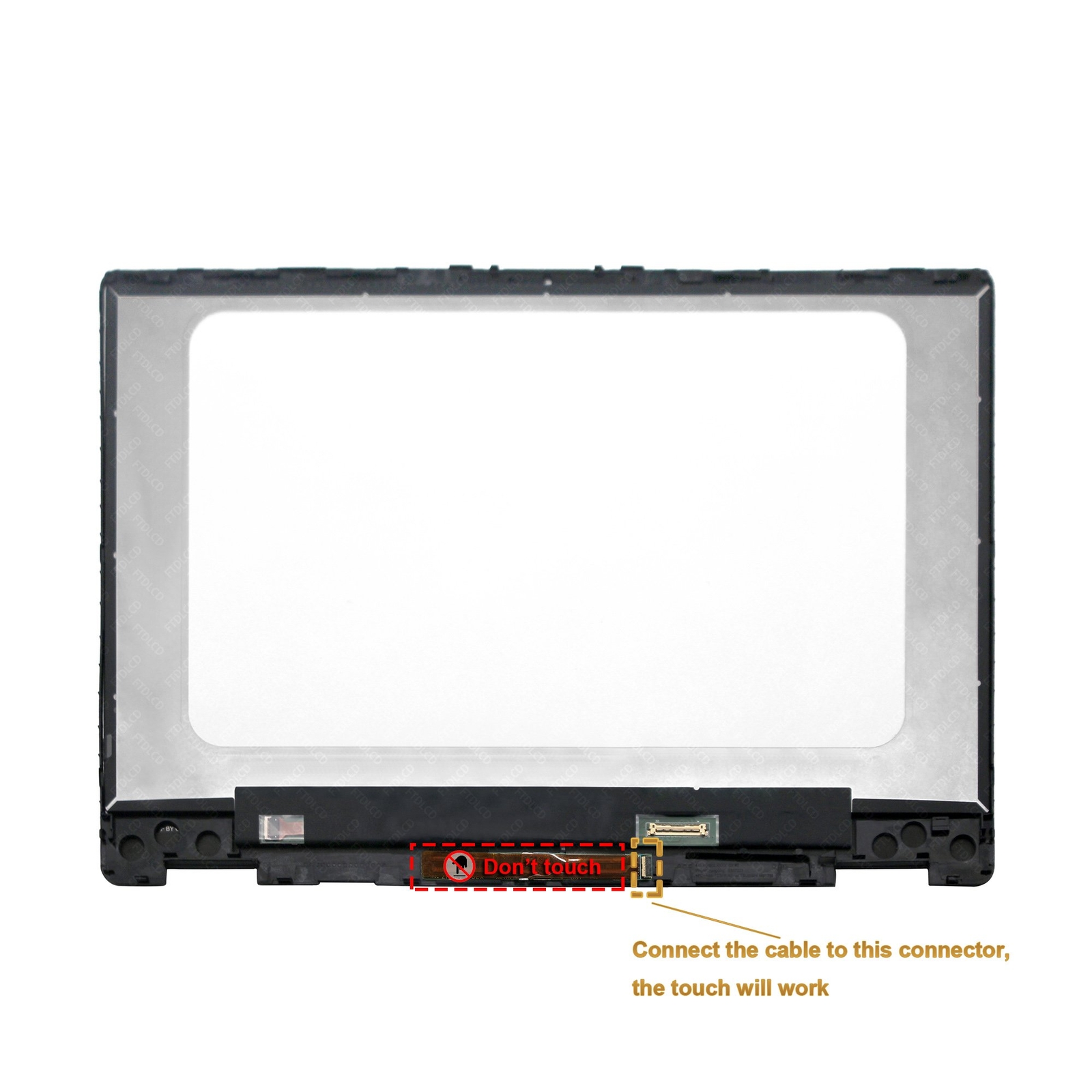 14'' FHD LCD Touch Screen Digitizer Assembly for HP Pavilion X360 14-DH2051WM