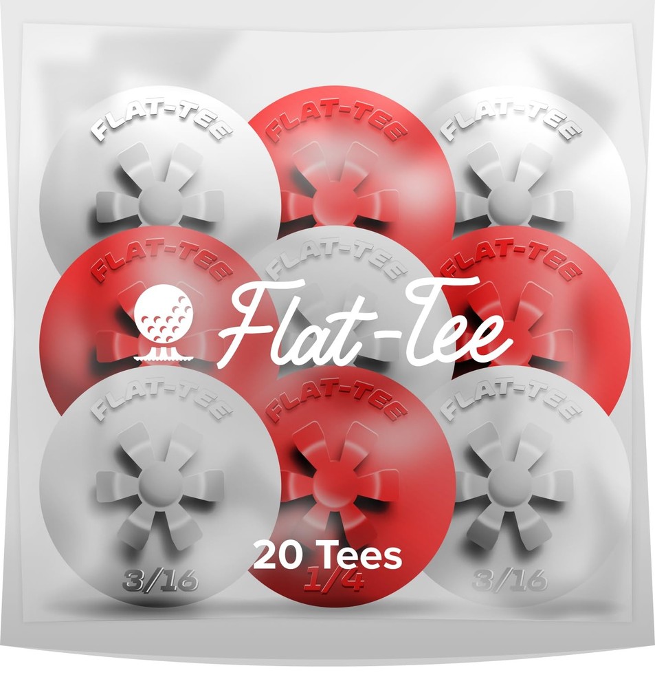 Golf Tee Consistent Height USGA Conforming Virtually Unbreakable Multicolor
