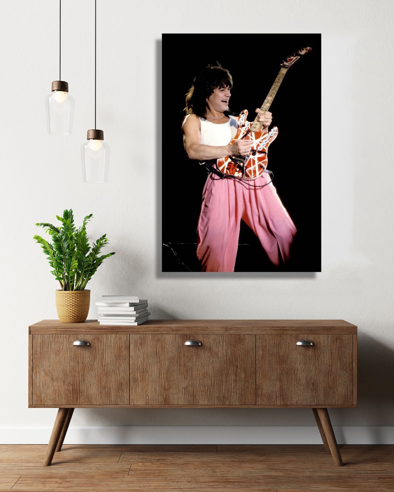 Eddie Van Halen Poster 24x36 Inch Photo Very Rare Print Wall Art Print - EVH014