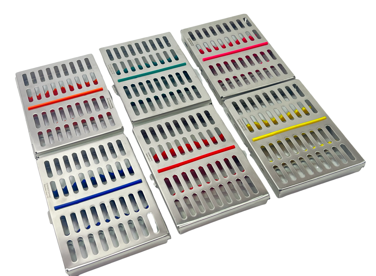PREMIUM DENTAL AUTOCLAVE STERILIZATION CASSETTE RACK BOX TRAY FOR 10 INSTRUMENTS