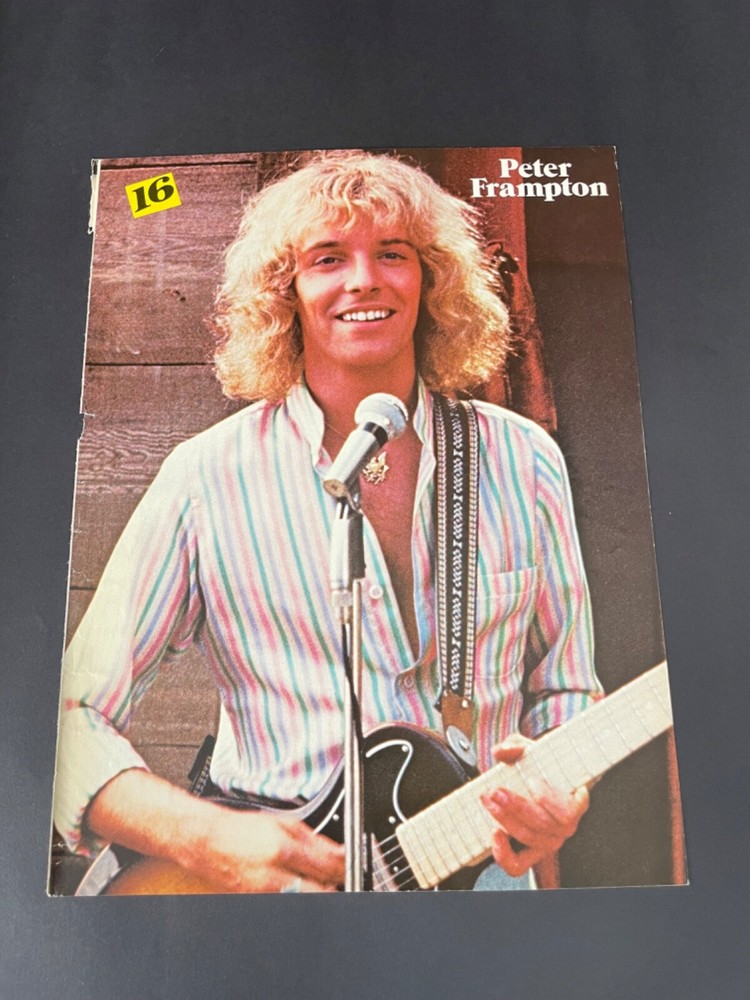 KISS ALIVE II 1977 1978 16 Magazine Peter Criss Pinup