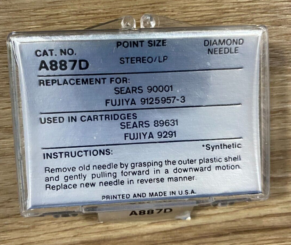 Fidelitone Diamond Needle A887D