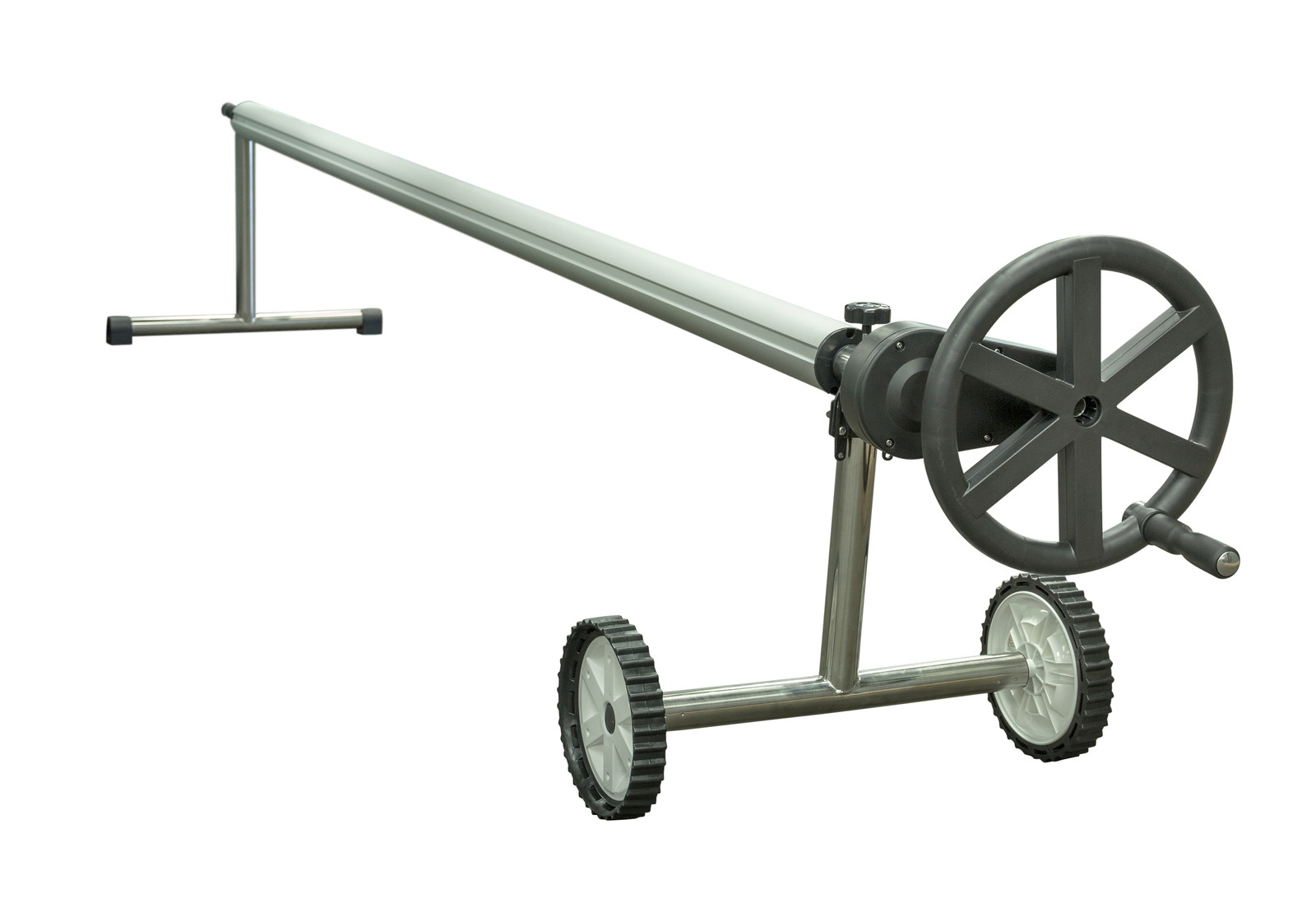 Sun2Solar 20' Wide Easy Gear Stainless Steel Swimming Pool Solar Reel