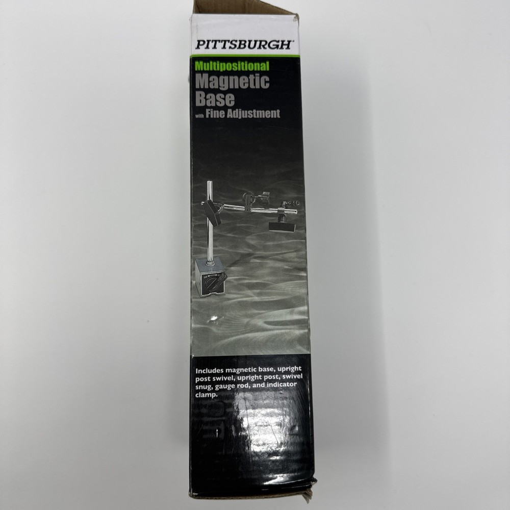 Pittsburgh Multipositional Magnetic Base w/Fine Adjustment Model 5645