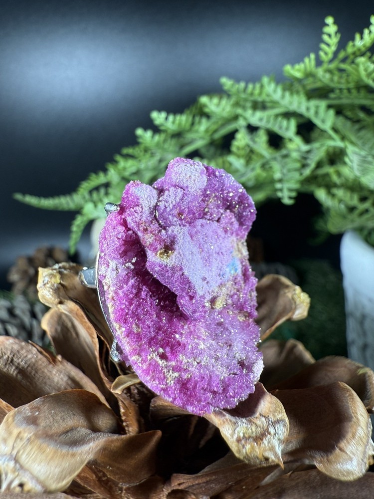 Ruby Ring Jewelry, Unique handmade crystal ring，Adjustable Ring，925 Silver