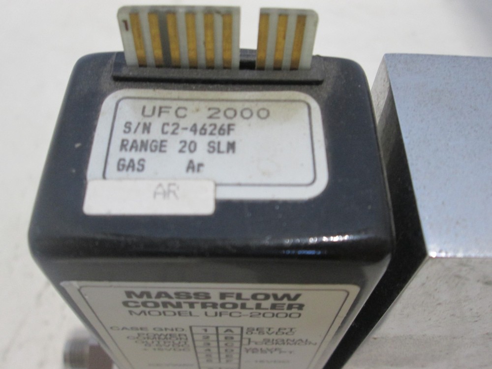 Unit, UFC-2000, Mass Flow Controller, 20 SLM, Ar, Used