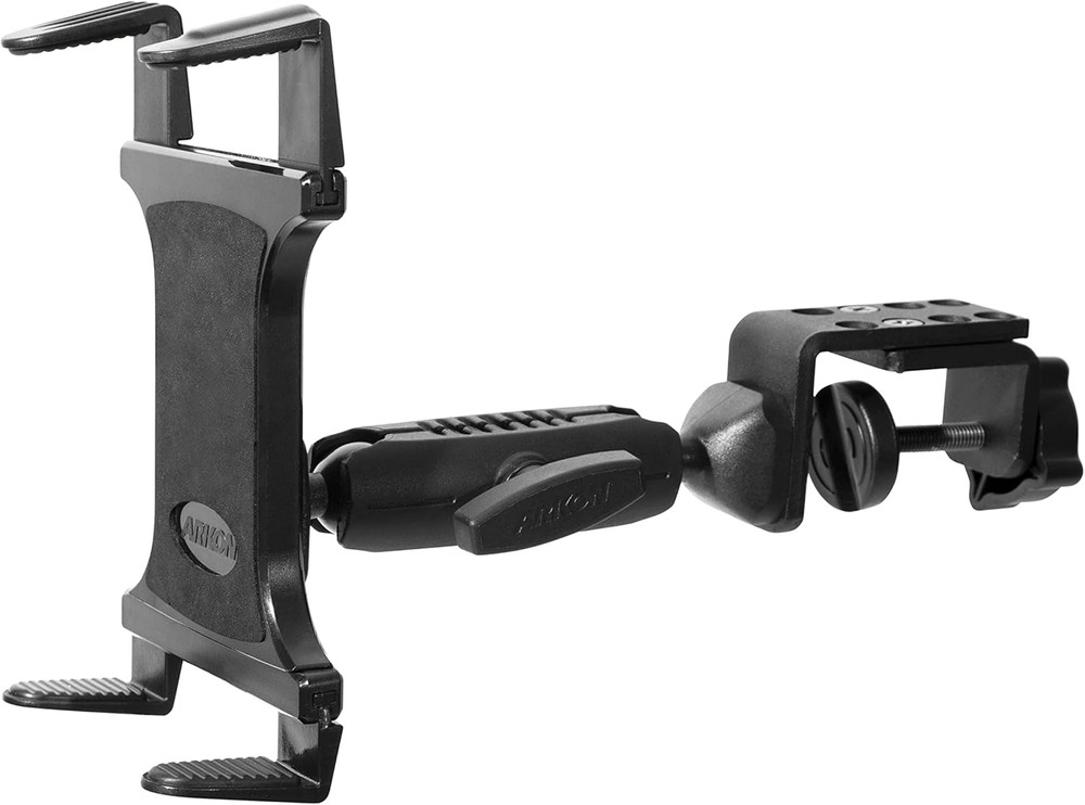 Mounts Heavy-Duty Clamp Slim-Grip Tablet Mount | Universal Tablet Fit | Solid C-