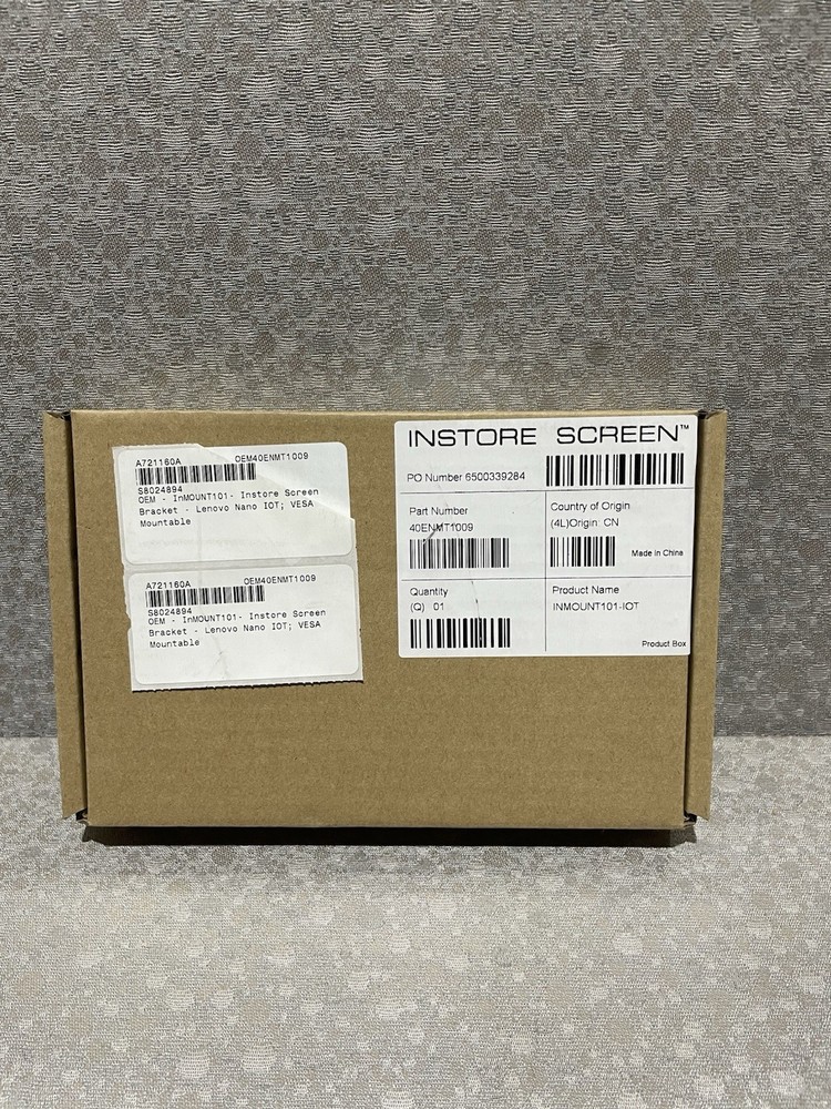 Instore screen bracket