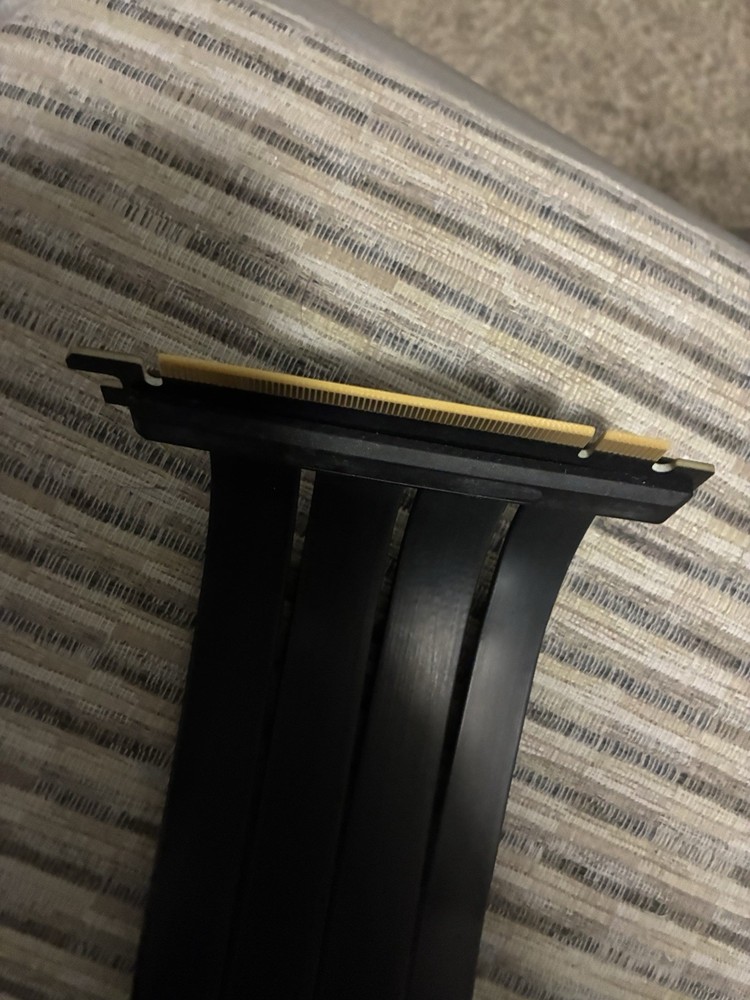 PCIe 4.0 Riser Extension Cable Black for Computer Case
