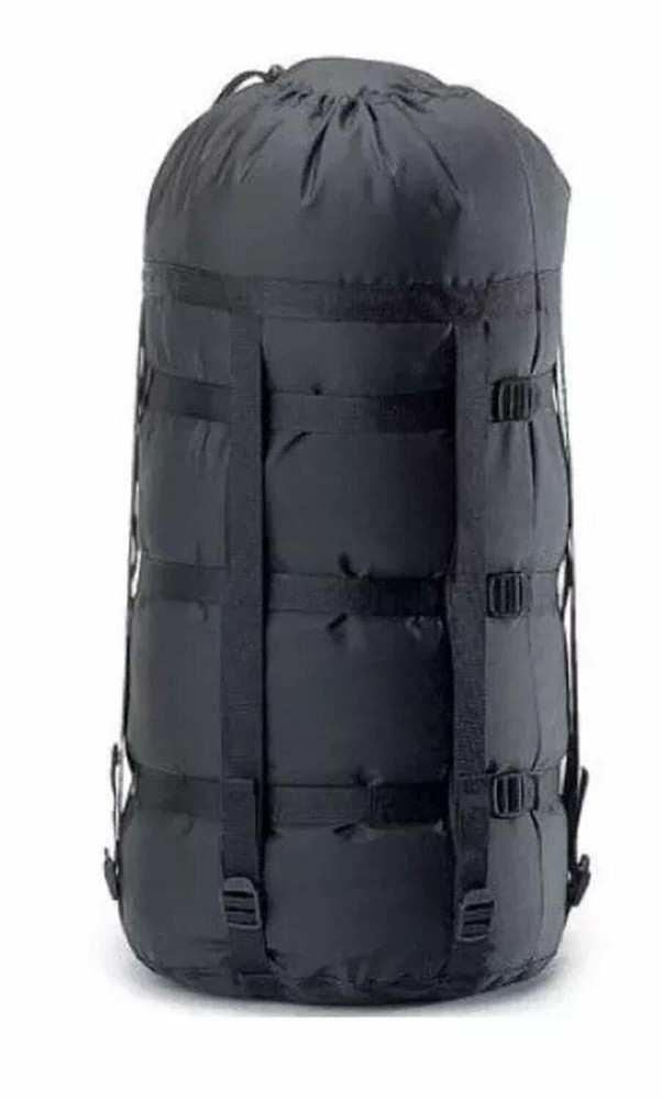 Genuine Military Issue Modular Sleeping System Black Stuff Sack— Lightly Used