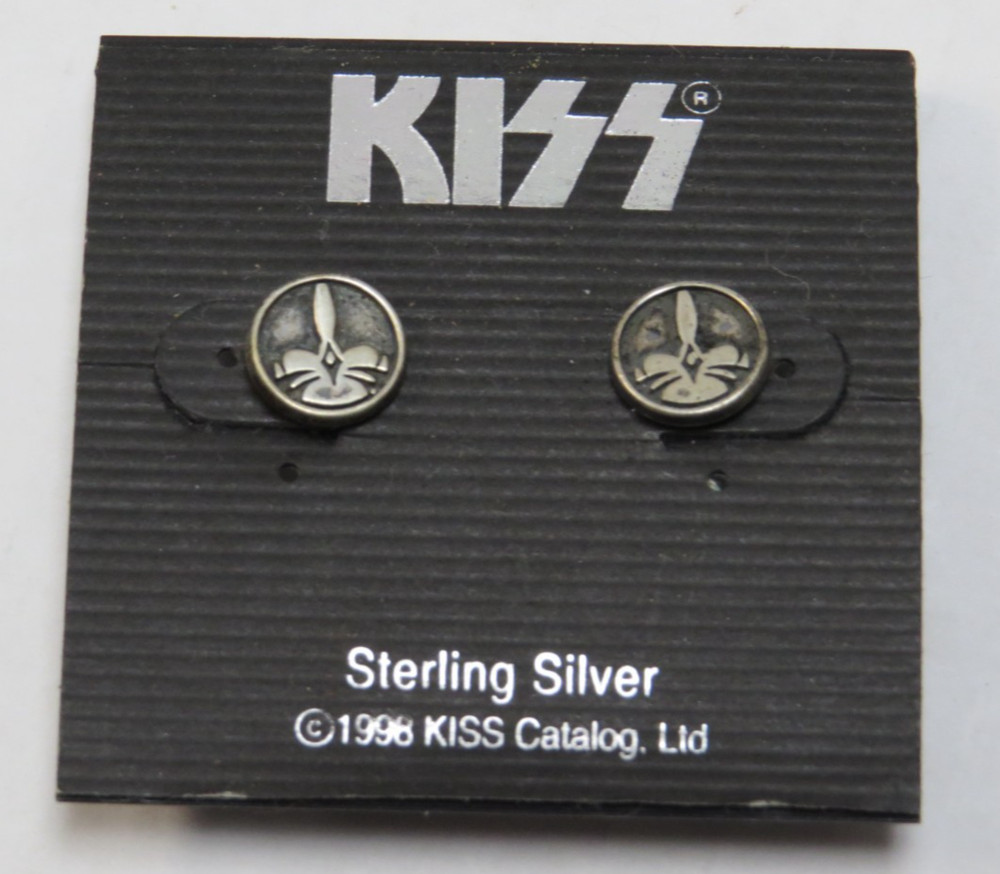 KISS PETER CRISS ICON EAR RINGS OFFICIAL 1998