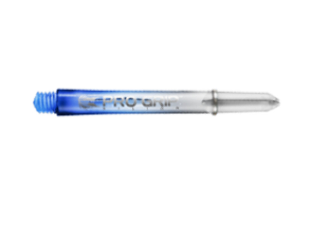 Target Pro Grip Vision Shafts - Clear Blue Medium