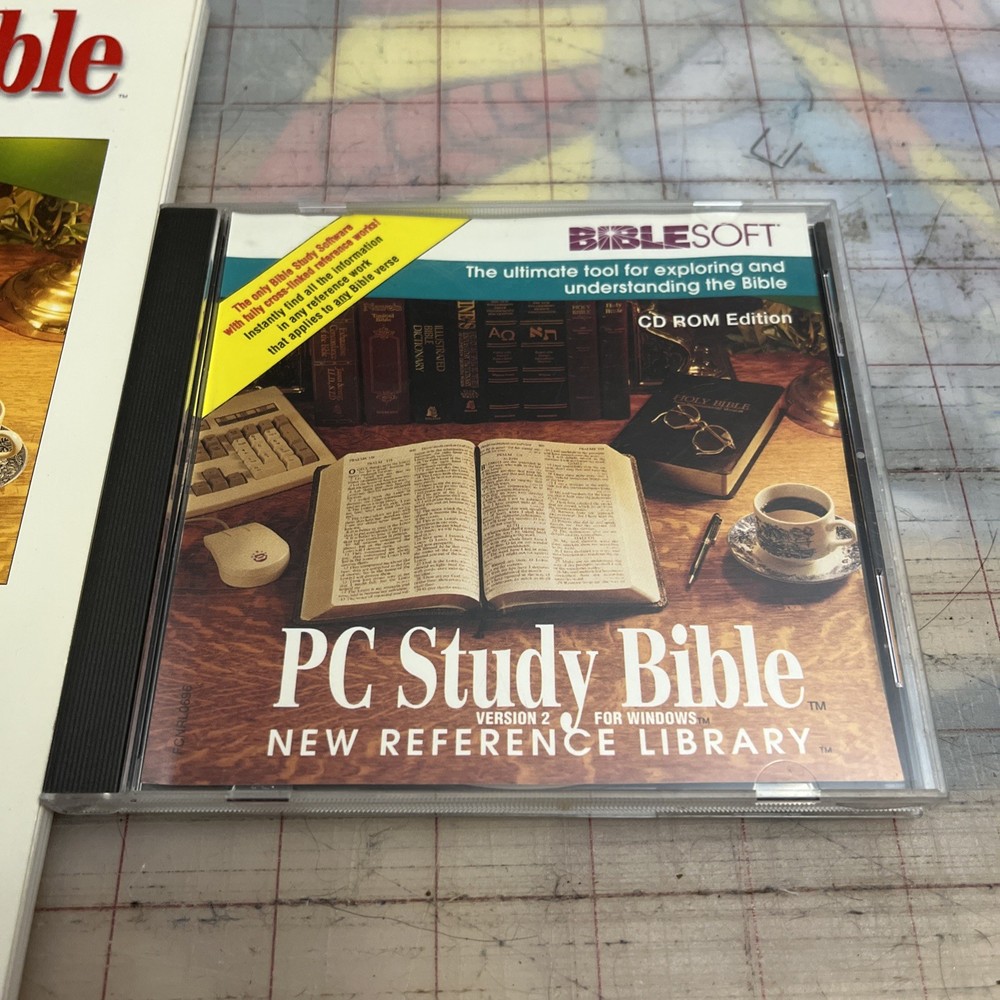 Study Bible PC Biblesoft CD ROM Version 2 Windows New Reference Library