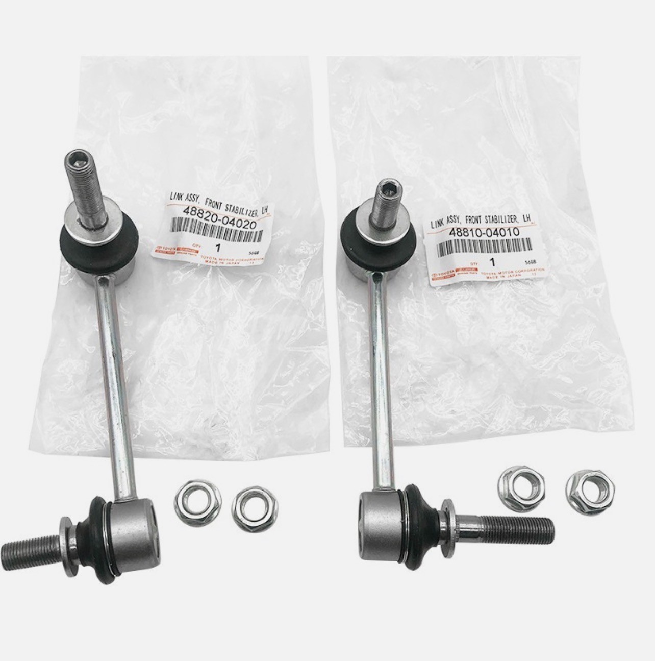 Toyota Genuine Tacoma 05-20 Front Stabilizer Sway Bar Link Left Right Pair OEM