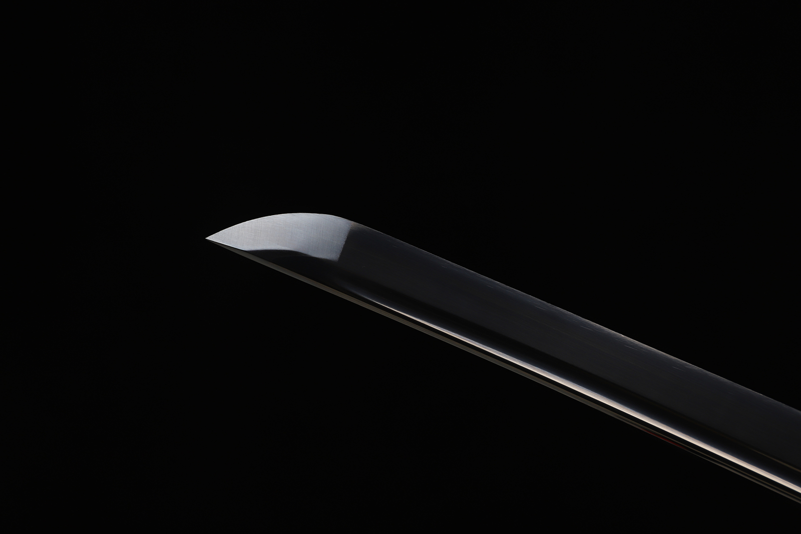 Japanese Samurai Katana Sword Full Tang 9260 Spring Steel Sharp All Black