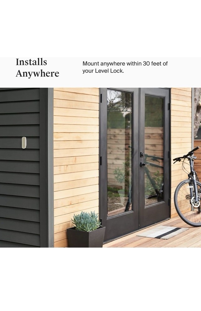 Level Keypad C-K11U for Level Smart Lock *Missing mounting bracket - Open Box