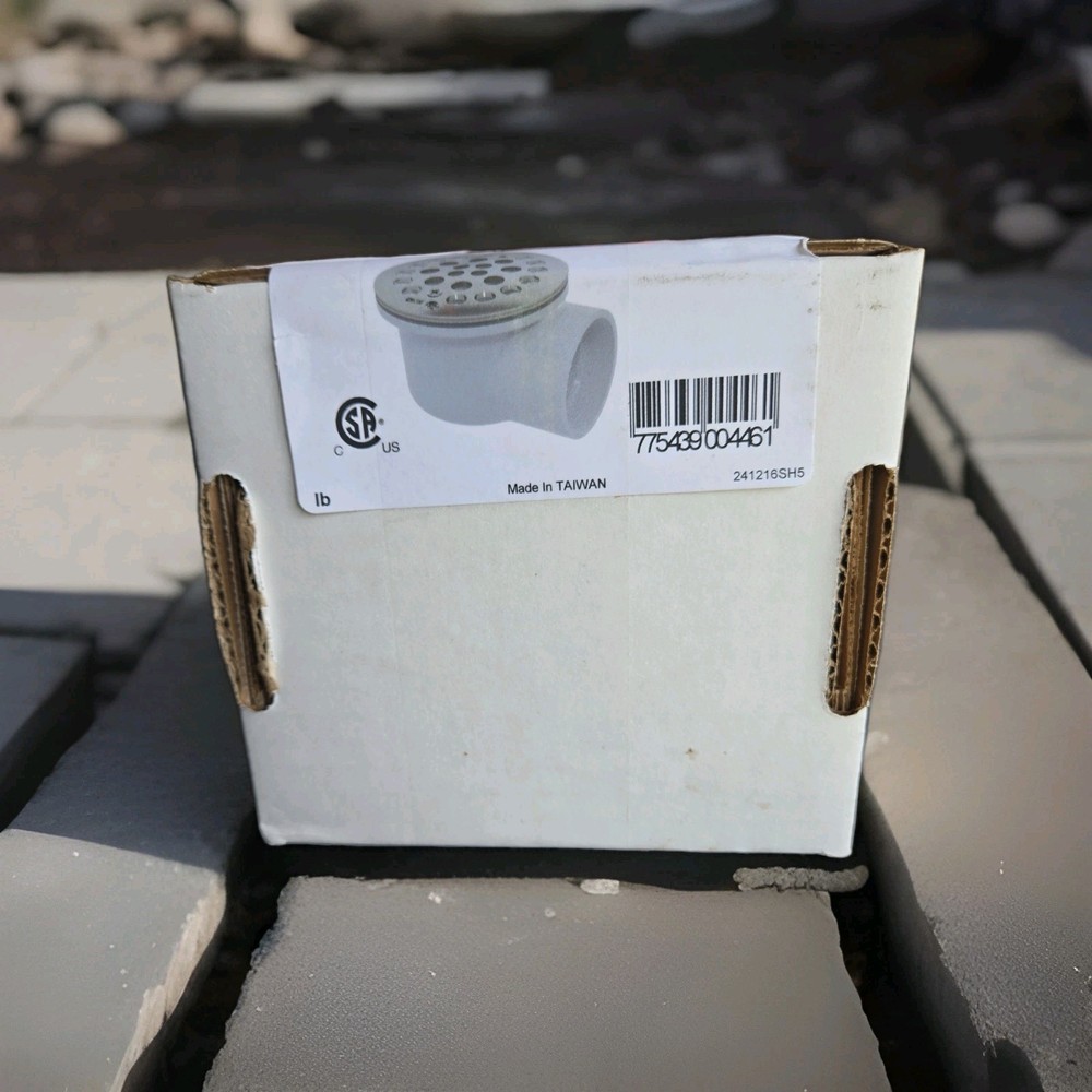 Side Discharge Shower Drain