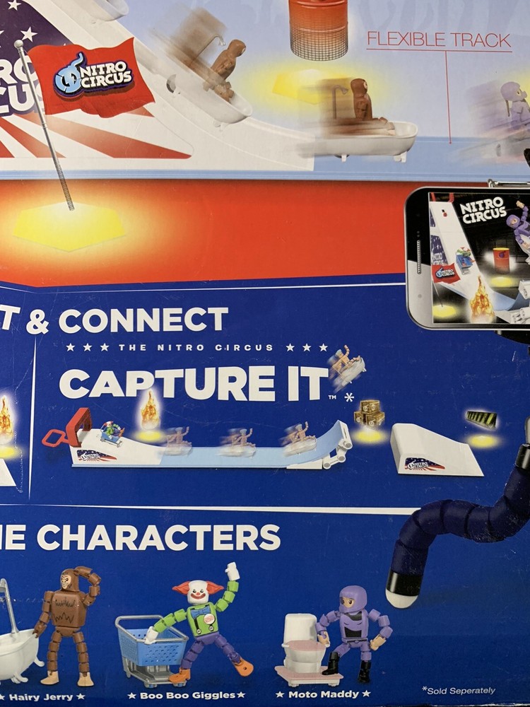 Hexbug The Circus Gigantaramp With 3 Charactors