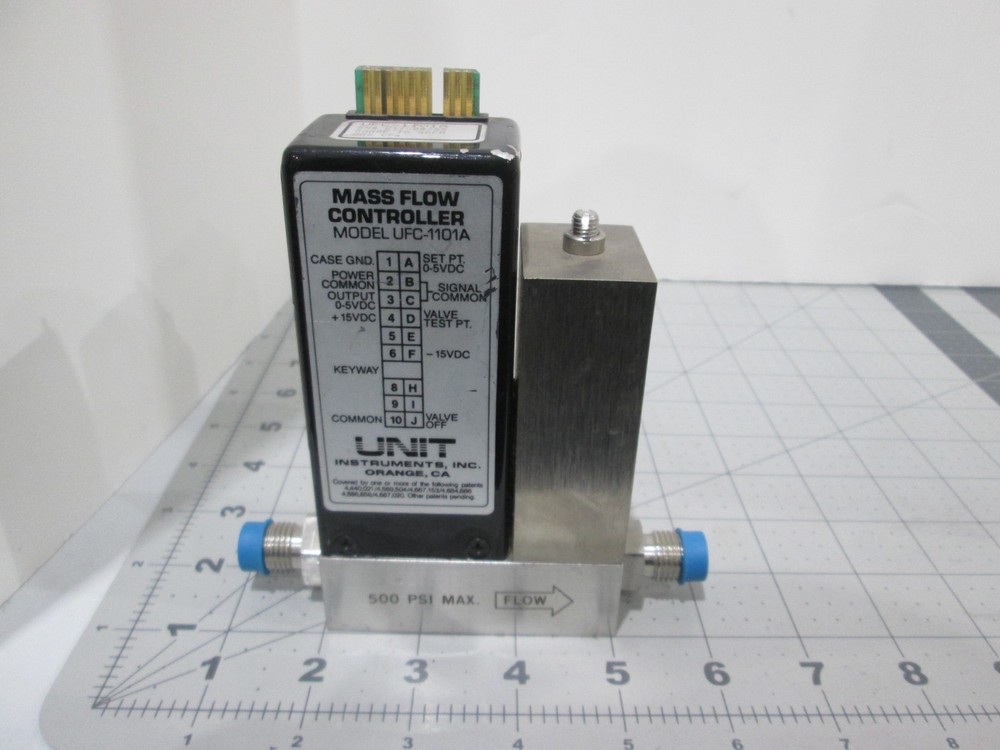Unit, UFC-1101A, Mass Flow Controller, CF4, 10 SCCM, Used