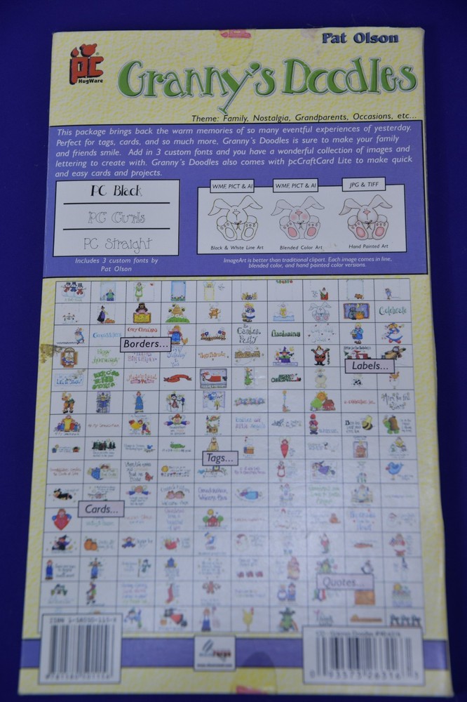 5 Provo Craft HugWare Discs - Win/Mac CDs