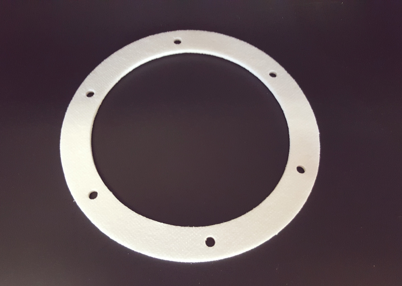Pellet Stove 6" Round Mount Gasket; Exhaust / Combustion. Fits 100's of models!