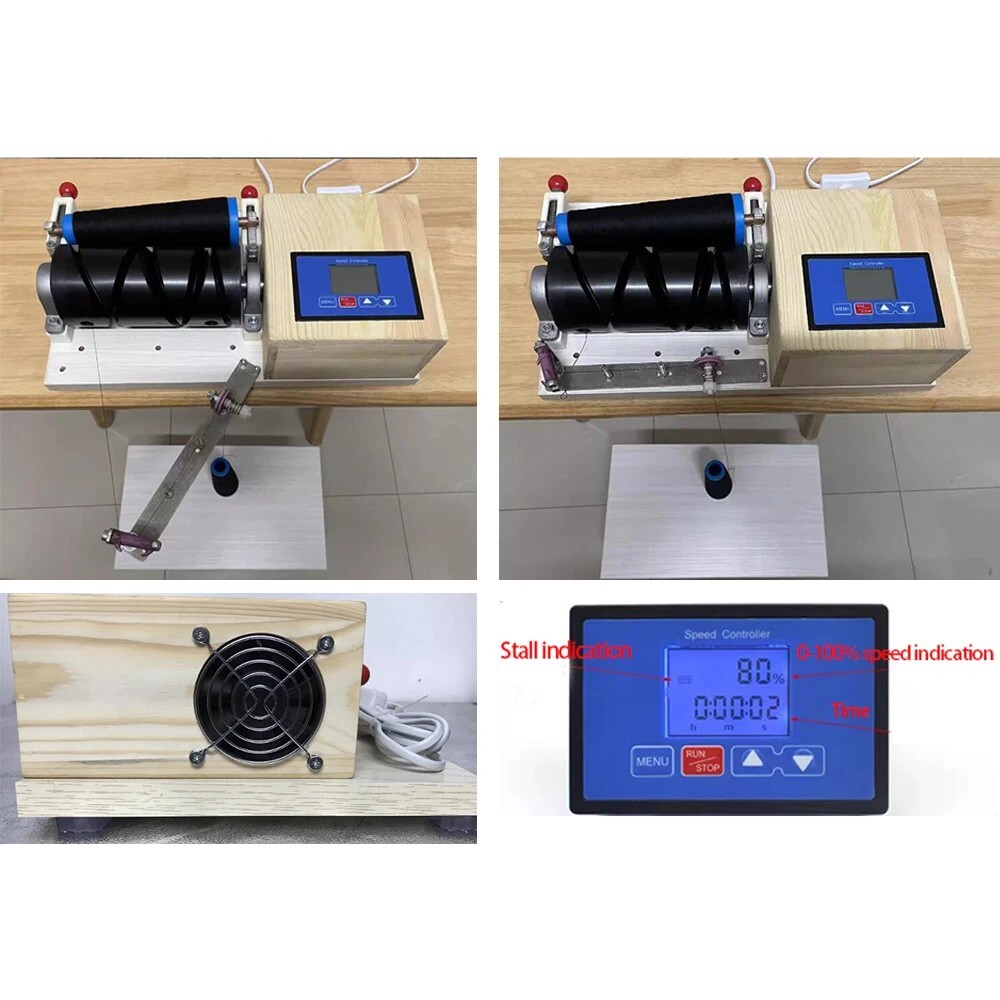 迷你双蜡框架绕线机羊绒扁平针织机 AC 90V-260V-